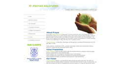 Desktop Screenshot of prayassolutions.com